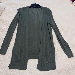 Elegant Green Cardigan Sweater